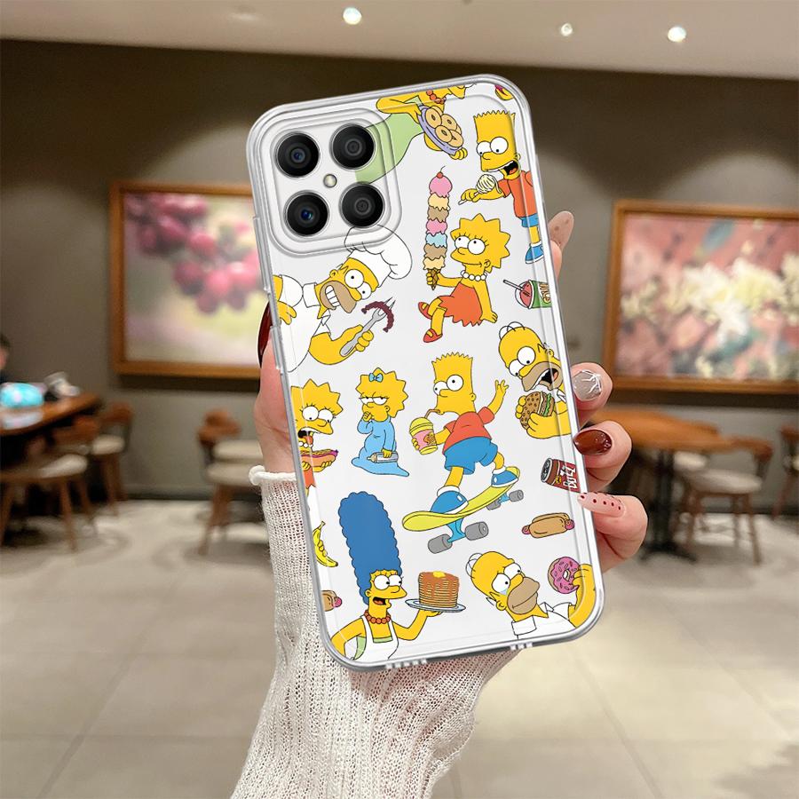 

Soft Phone Cover Case for Honor X8a 90 Lite X8b X7b X9a X9b X8 The S-simpsons Honor X9b