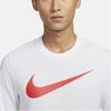 T Shirts Men's White Crew Neck Moderate Straight Fit DZ2988-100