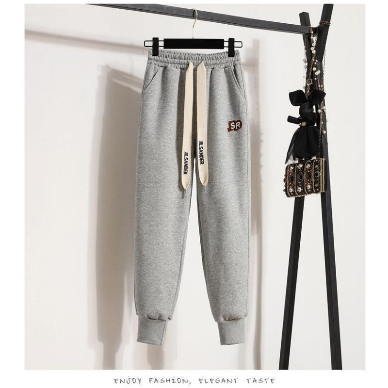 Plus-size Casual High-waisted Harlan Sweatpants for Women