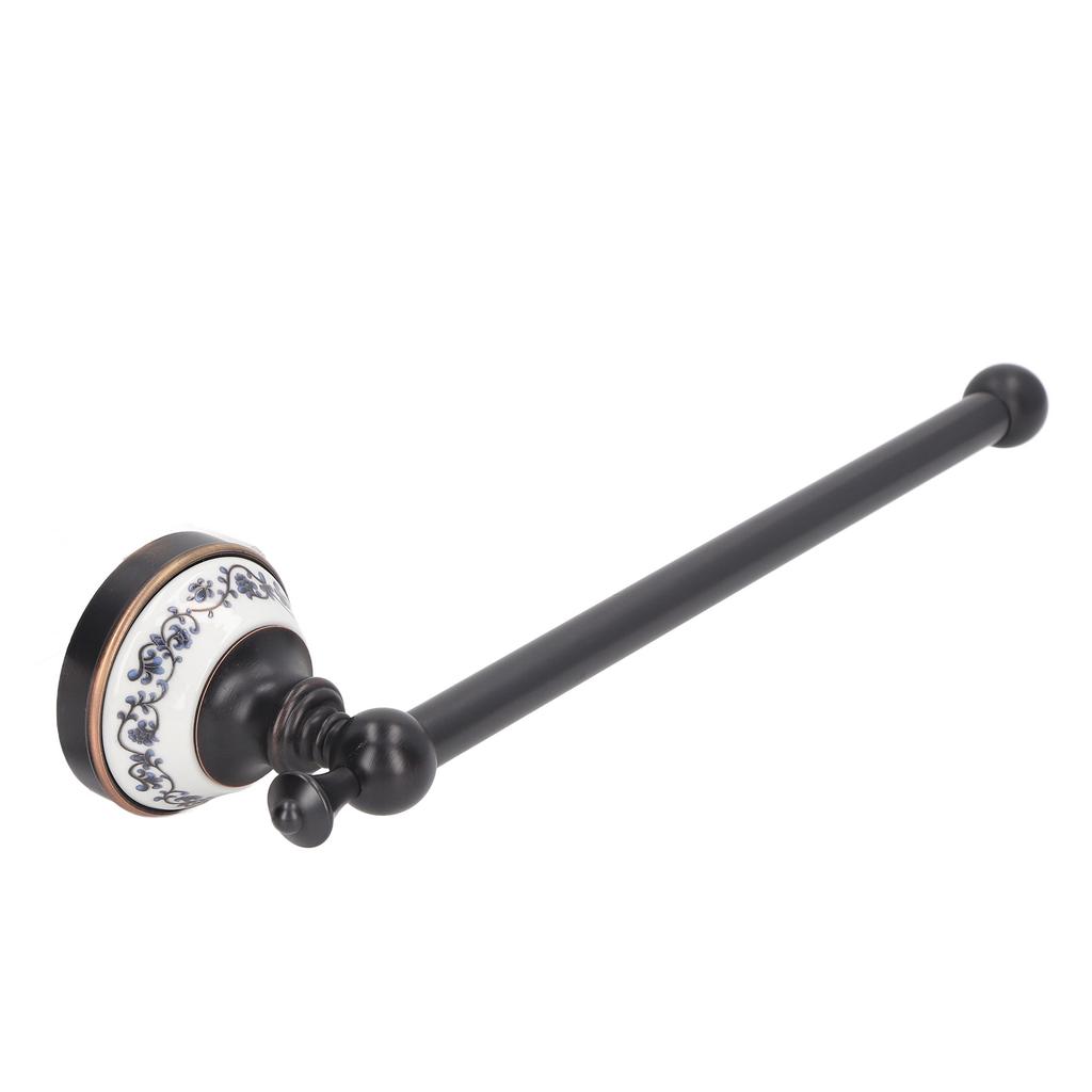 Retro Copper Bathroom Towel Bar Single Bath Towel Rack for Kitchen Wall Bathroom Wall