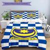 Set Copripiumino Stampato Portsmouth F.C. – include 1 copripiumino e 2 federe coordinate Decorazione per la camera da letto Regali di Natale