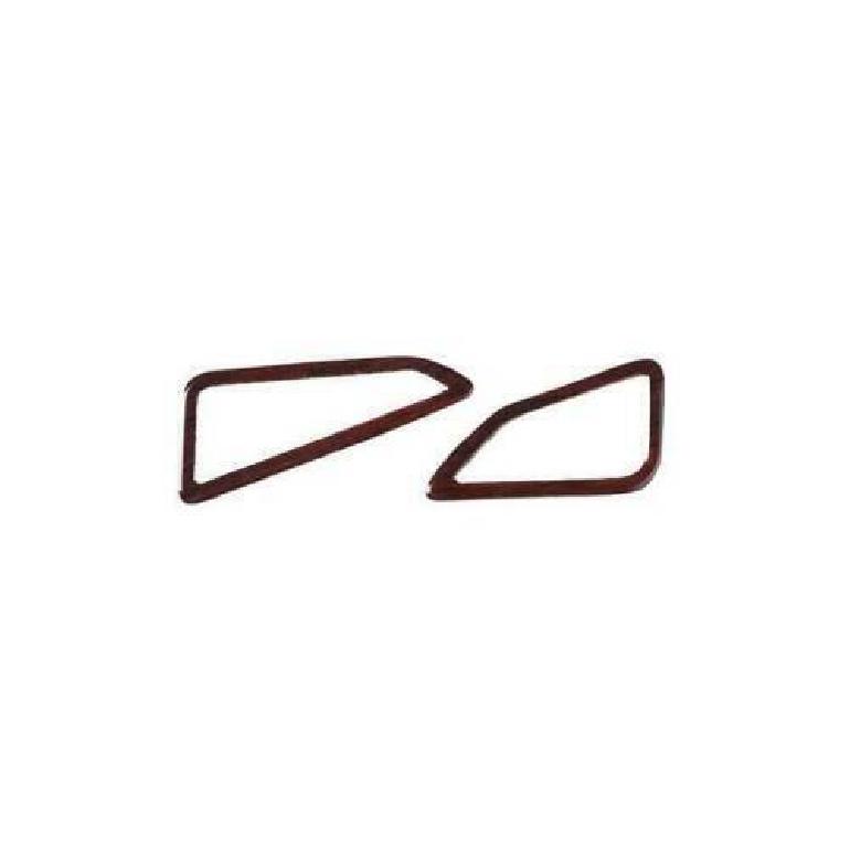 trument L&R Air Outlet Vent Red - Wood Grain For Toyota Corolla Cross