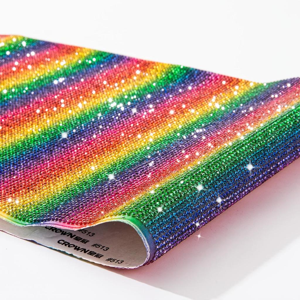 Sparkling Rhinestone Sticker Sheet for DIY Decoration