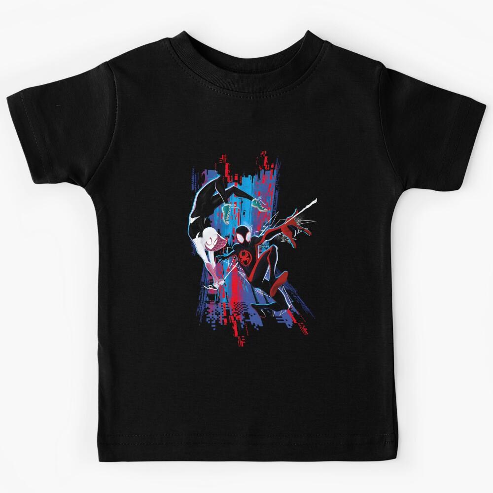 Across the spider versemiles Morales Kids T-Shirt 170
