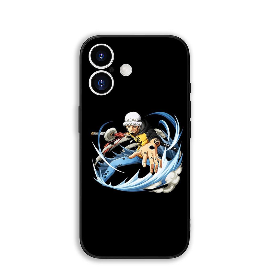 for Motorola Moto G86 G57 G67 G24 G15 G54 Power G13 G14 G34 G35 G45 G53 G55 G75 G72 Case One Pieces Luffy Trafalgar D Water Law