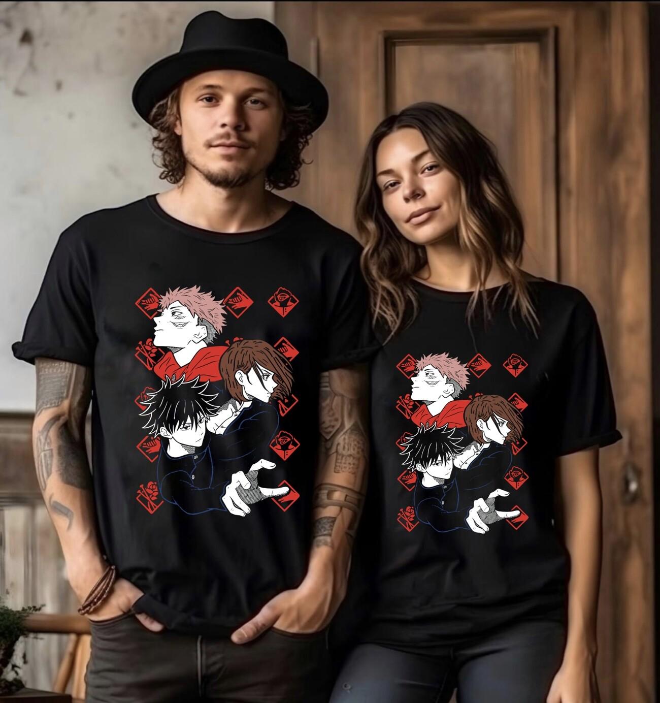 

Jujutsu Kaisen Japanese Anime Men s Officially Licensed Kaisen Gojo Tee T-Shirt Mens Womens Tees Top S