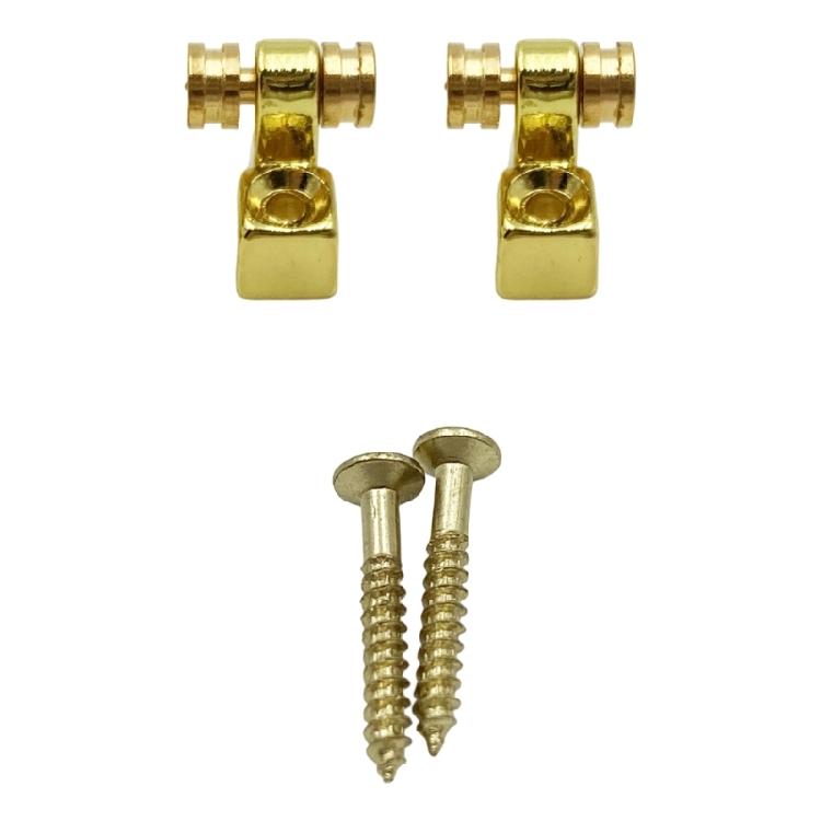 Guitar String Trees Guides Retainer Electric Guitar String Retainer with Mounting Screws Guitar Accessory Enduring золотой