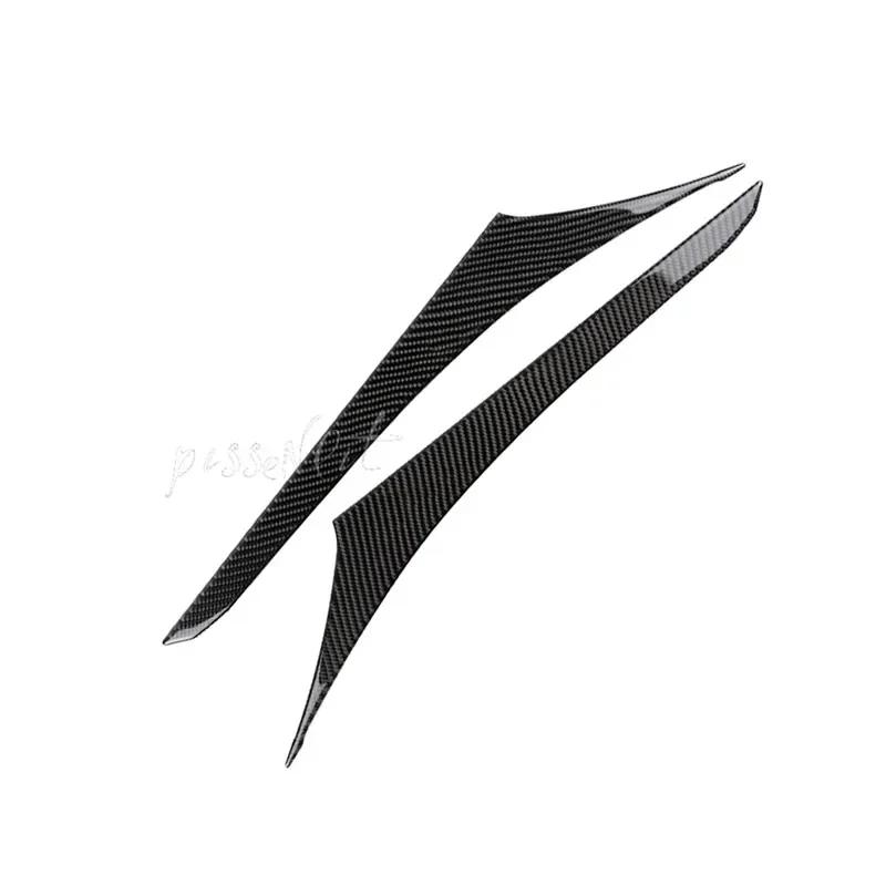 Carbon Fiber Car Rear Exhaust Vent Decorative Panel Car Sticker 3D for Lexus IS250 300H Auto Interior Car Styling Accessories