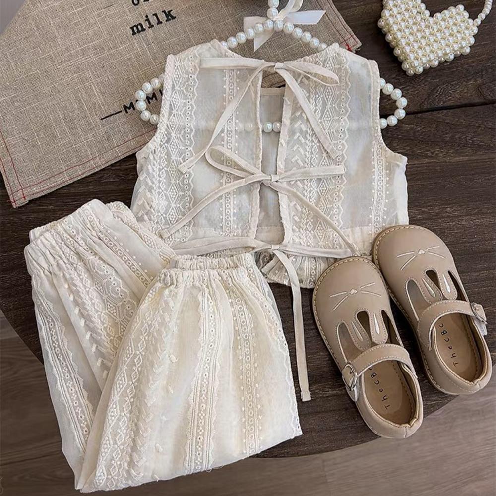 Girls' Clothing Fashionable Set, Stylish Summer Pants, Girls' Baby Girls' Summer Clothes, Children's Summer Clothes