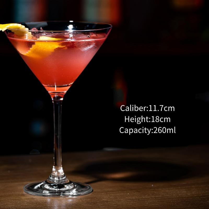 Bar Margarita Glasses,Simple Martini Glass Cup,Classic Cocktail Glass Cups,Stemmed Glasses Cup,Party Kitchen Homebar Tools