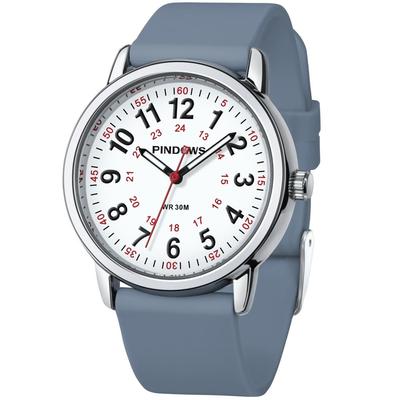 Ladies Unisex Analog Quartz Watch 30m Water-Resistant Military Time Luminescent Dial