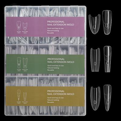 Quick Extend Oval Gel Nail Mold - Salon Exclusive