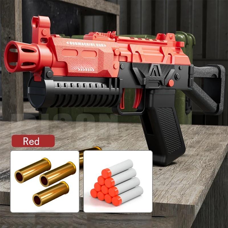 Outdoor Toy Pistol Gun Shell Throwing Soft Bullet for Kids Adults Sport Shooting Game Interactive Fun Toy Gun for Birthday Gift