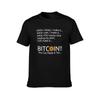 Making Bitcoin Shirt TShirt Big Size Short Sleeve Tee for Men