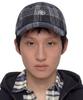 Eondeokeonteulol Logo Check Ball Cap Union Udc / Authentic B B / Navy Tartan