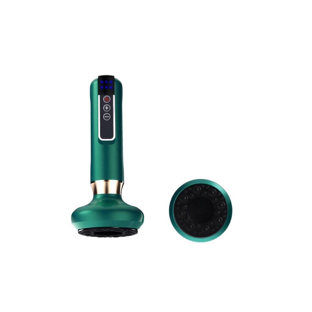 Cupping and Scraping Massager with Heat Function for Muscle Relaxation and Body