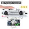 5 Inch Metal Car Simulation Diecast & Toy Vehicle Lamborghini LP570-4 Gallardo Supercar RMZ City 1:36 Alloy Model Gifts For Children