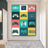 Video Game Controller Canvas Art Paintings Poster and Prints Gaming Room Wall Art Picture for Player Boy Room Decoration No Frame