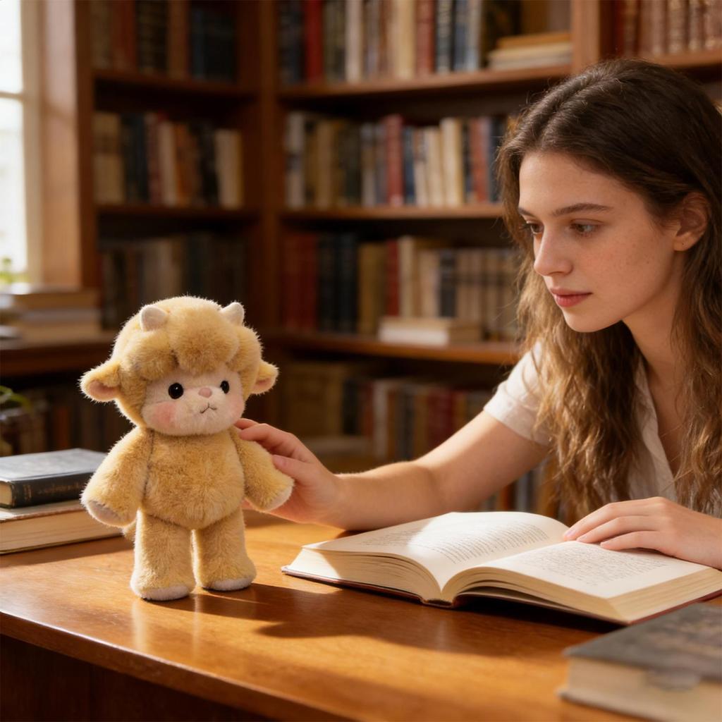 Wild Boar Plush Cute Soft Sheep Cartoon Collectible Doll Cute Stuffed Animals for Children Men Women Kids Boys Girls Youth Teens