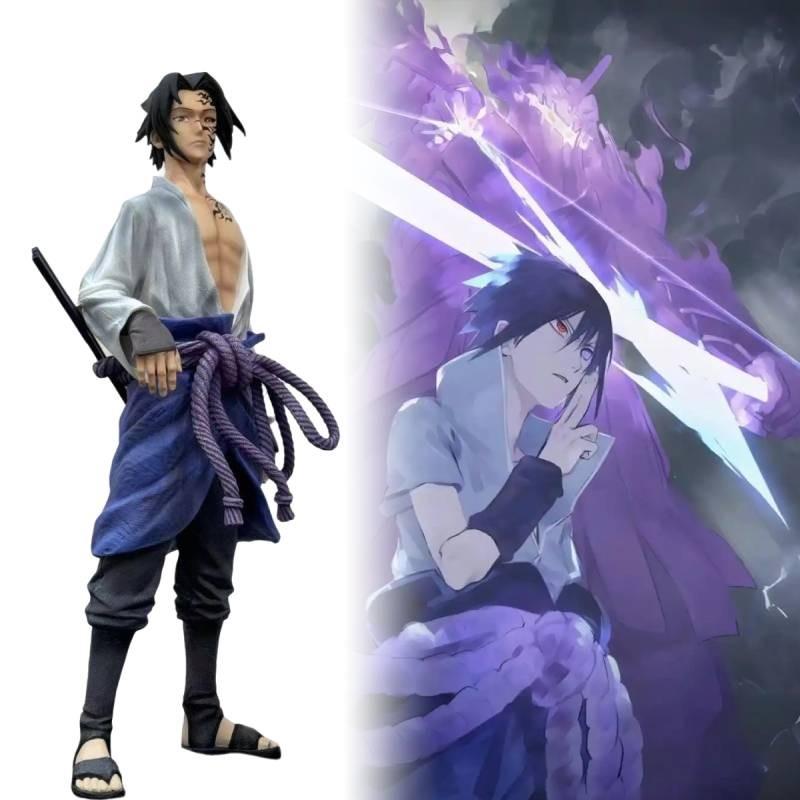 Sasuke Naruto Uchiha Figurine Anime Model Ornament Toy Gift Festival Garnish