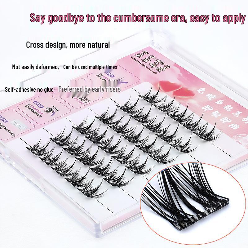 Thick False Eyelashes with Dog-Like Style and Hard Stem for a Natural, Realistic Look