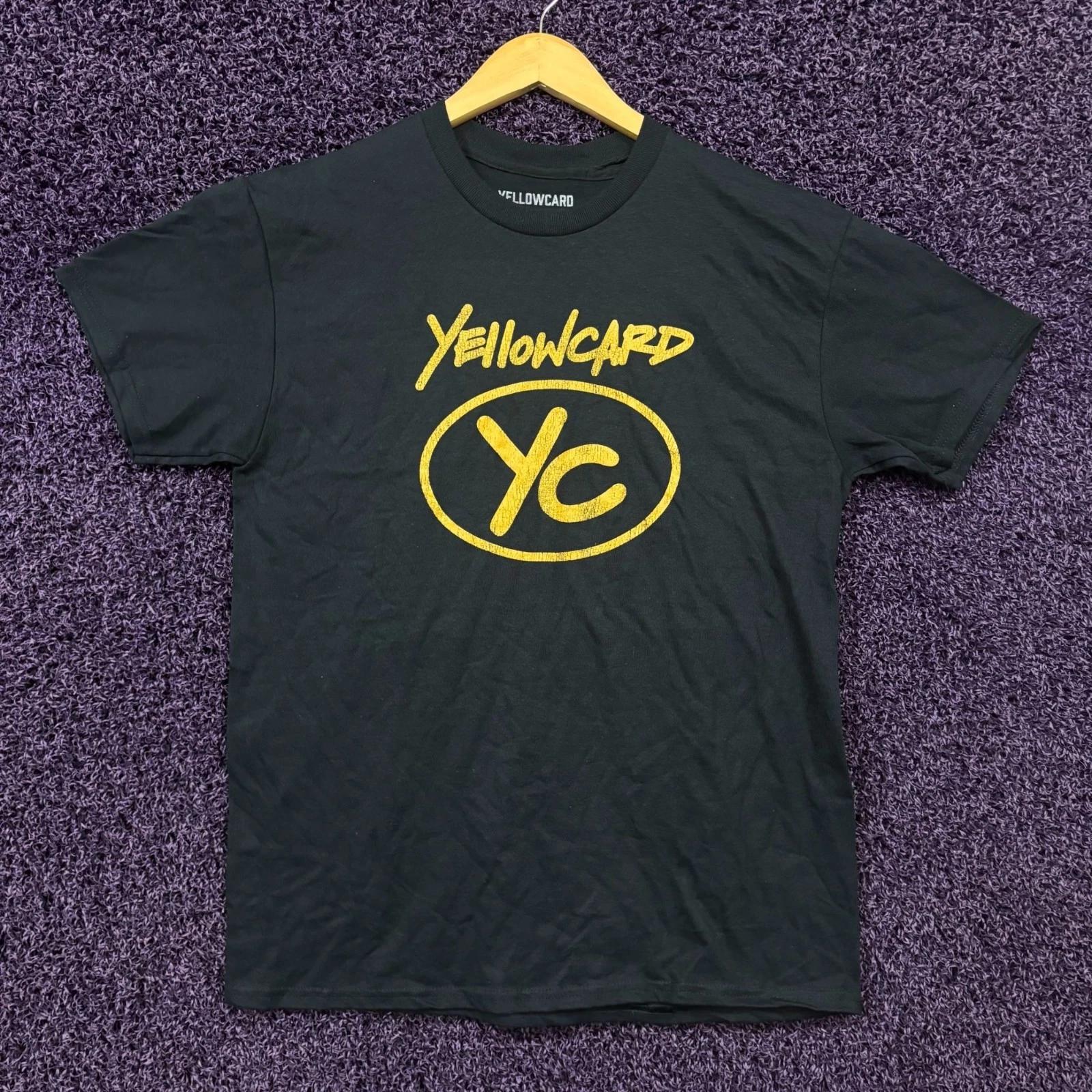 Yellowcard Logo T-Shirt Size Medium L