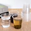Vienkartiniai aukštai temperatūrai atsparūs plastikiniai puodeliai Namų apyvokos skaidrūs sutirštinti gėrimo puodeliai