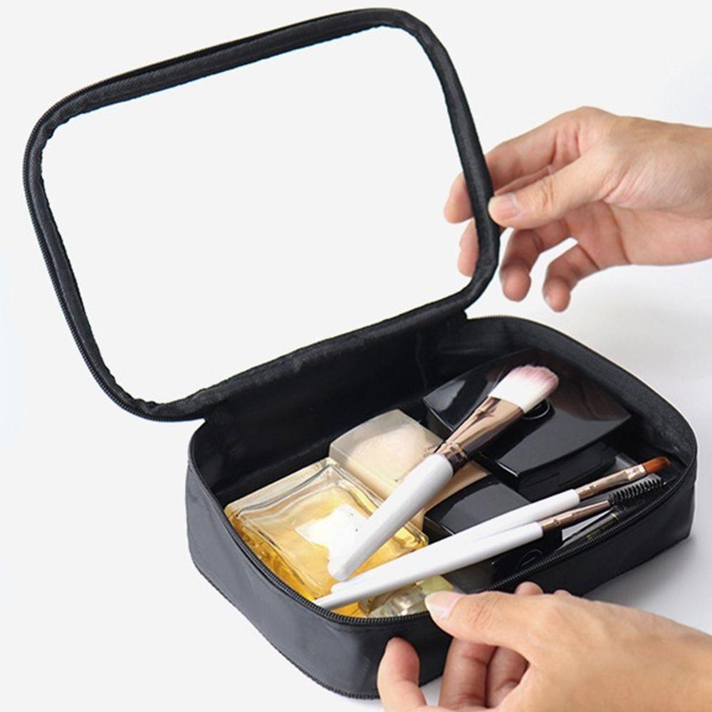Wash Pouch Travel Toiletry Bag Zipper Bath Storage Transparent Cosmetic Bag Makeup Case Storage Bag