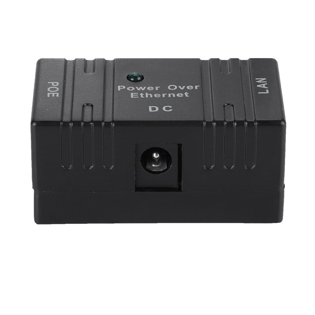 Mini POE Combiner Separator Universal RJ45 Connector AP Network Bridge POE Injector Black