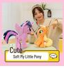 Little Pony Cute Plush Toy - Adorable Pet Pony Figure Cushion, Perfect Gift for Children's Birthdays