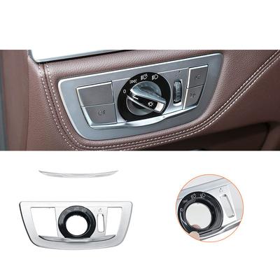 For BMW 7 Series Headlight Switch Cover 730 G11 G12 Light Control Knob Panel Accessories 61319472978 2016-