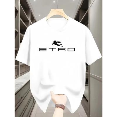 T-shirt  Sports Printing Fashionable Men's Sports Summer Harajuku Casual Short Sleeve O Neck