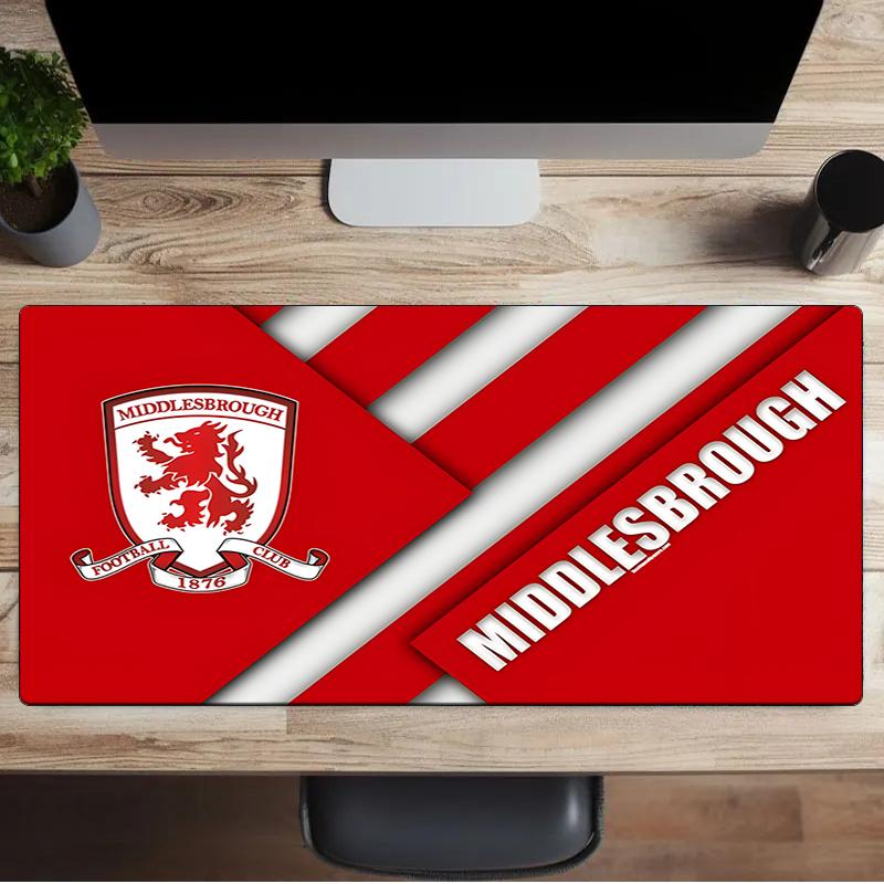 Middlesbrough Football Club Crest Mouse pad, Gaming Mouse Pad, keyboard pad, Desk Decor for computer notebook Fan Gift Birthday Gift