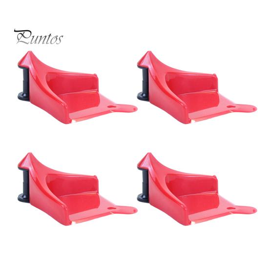 

4 шт. направляющая для автомобильного шланга, ролик для шинного шланга, компактная конструкция, легкий вес, широкое применение, направляющая для шинного шланга, пластиковые инструменты для мойки 4pcs красный