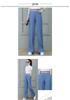 Pantalones de Pierna Ancha de Denim Tencel de Cintura Alta para Mujer - Seda de Hielo, Edición Verano 2026