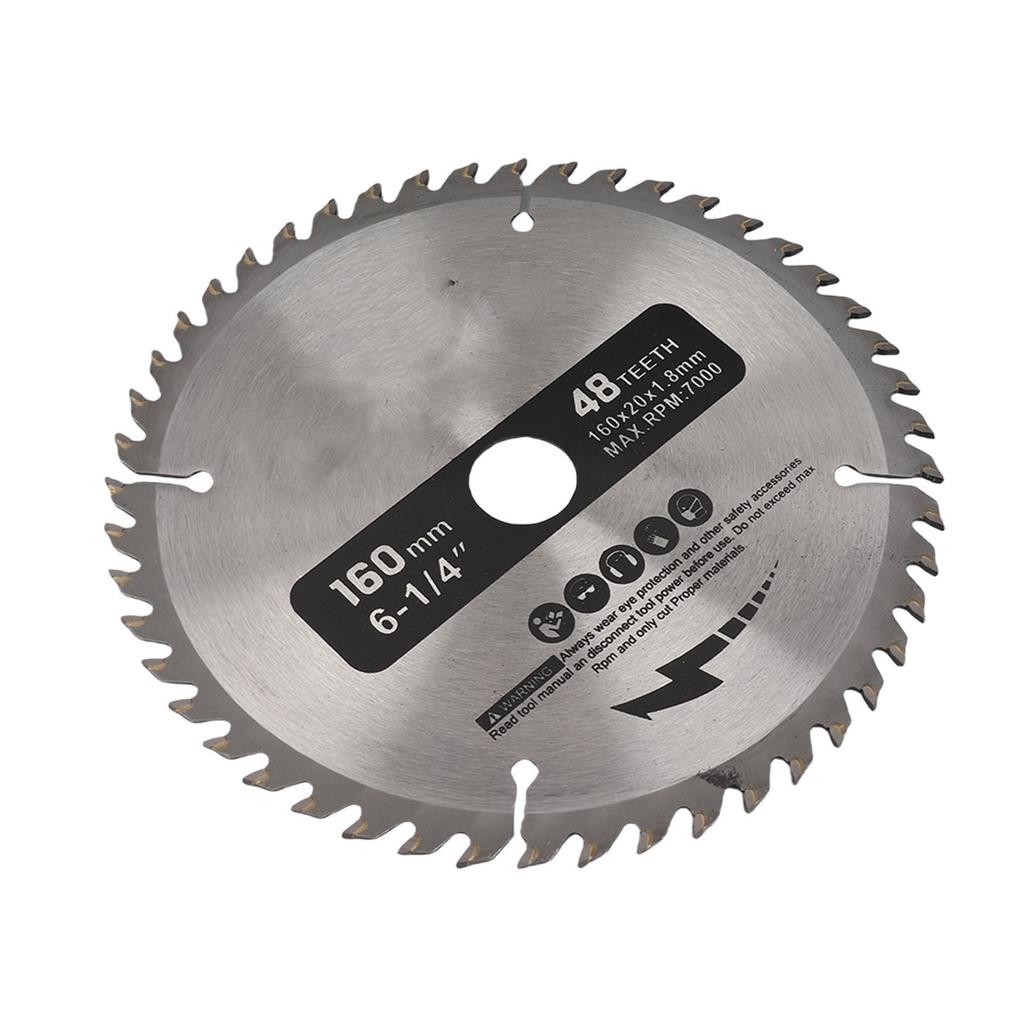 48T Teeth Cemented Carbide Carbide Circular Saw Blade Cutting Machine Tool Accessories Bore