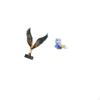 Elegant Resin Cat Winged Sculpture Tray Feng Shui Ornament Modern Decorative Statue for Home Dining