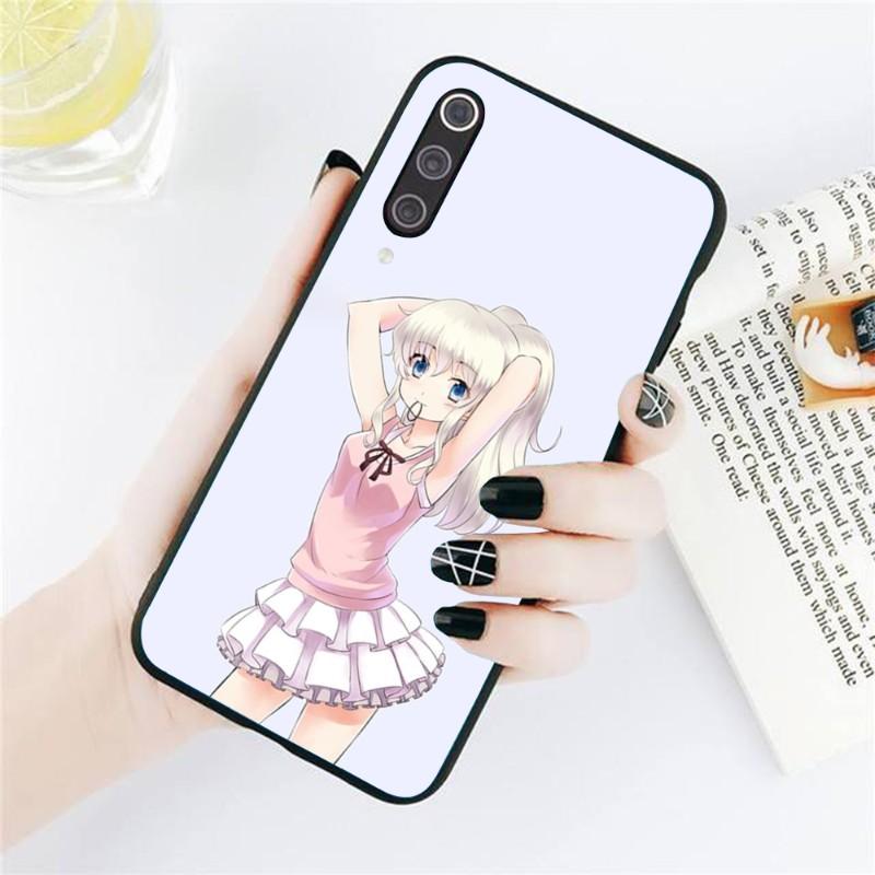 Cute GIrl Charlotte Phone Case For Xiaomi Redmi Note 11 10 9T 8 7 Pro Redmi 10 9 9A 9C 8 7 6 Soft Black Phone Cover