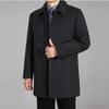 Erkekler Yün Ceket Sonbahar Kış Palto Yün Uzun Ceket Peacoat Erkek Yün Ceket Artı Boyutu 7XL