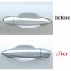 Fit For BMW X1 F48 2016 2017~ ABS Chrome Car Door Handles Cover Trim Decor