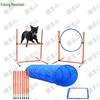 Adjustable Dog Agility Jumping Hoop Obstacle
