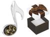 Silver Pendant Eighth Note With Green Amber Small Pendant Note Eighth 925