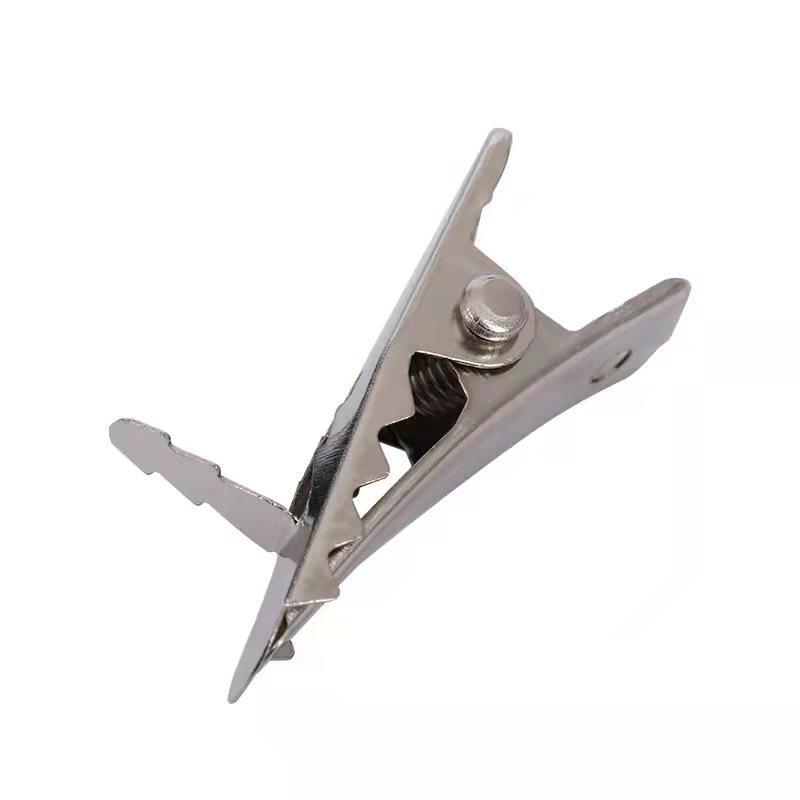 

Christmas Gold Glitter Flower Alligator Clip - Holiday Decor