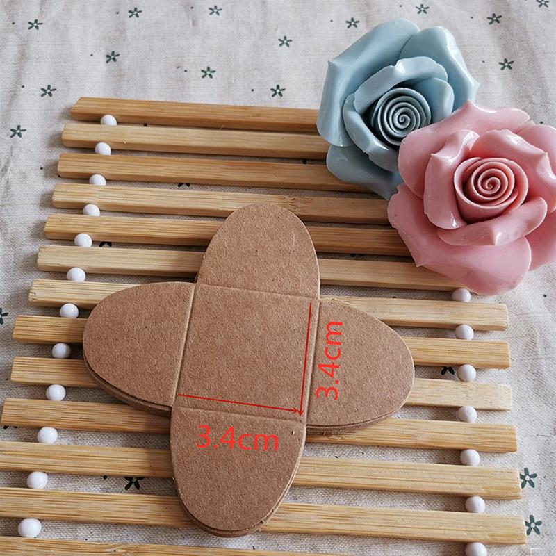 100 ks Obaly na čokoládu Papírové košíčky Podnos Papír Dezertní základ Obalové vložky