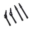1 Pair RC Front Rear Steel Drive Shafts Fit for SCX30 1 30 Crawlers RC CVD Shaft Set Black