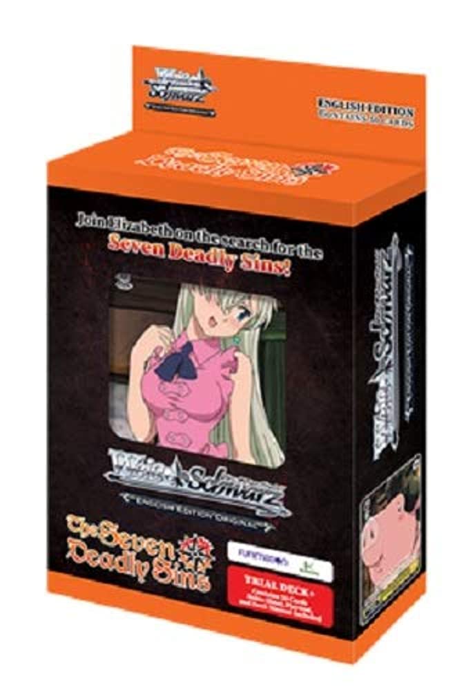 

Weiss Schwarz The Seven Deadly Sins Trial Deck Plus - 50 cards per deck