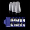 100Pcs Fake Tips Full Cover Ballerina Acrylic Nail Extensions Manicure Tools