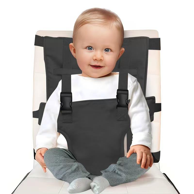 Baby Portable Travel High Chair Safety Belt, Suitable for Children Aged 0.6-3 Years Old