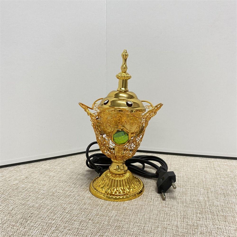 Easy Use Church Sandalwood Furnace EU Plug Arabic Electric Incense Furnace  Middle East