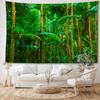 1pc Tropical Jungle Tapestry Wall Hanging, Room Decor, Bedroom Decor, Living Room Background, Natural Style Backdrop Cloth, Hanging Tapestry